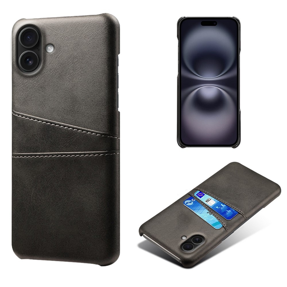 Card Slots Case iPhone 17 Zwart