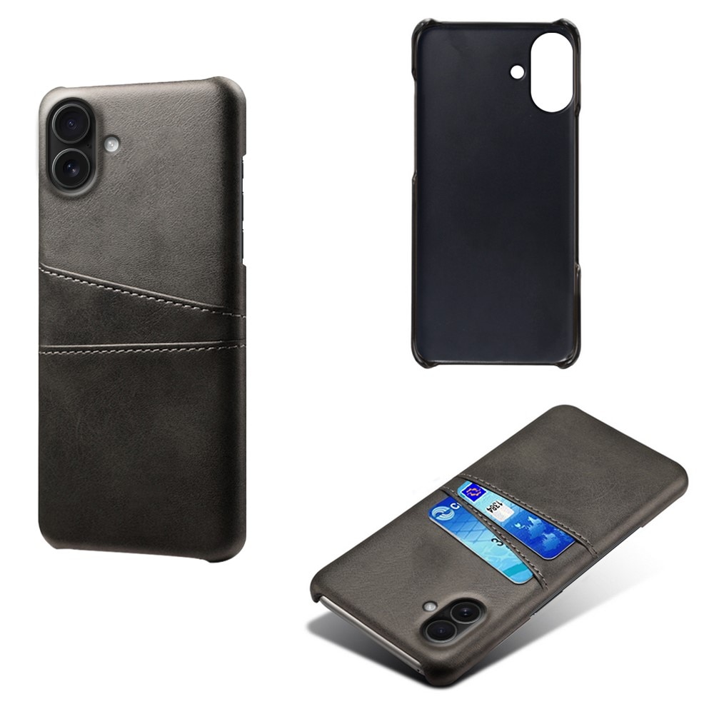 Card Slots Case iPhone 17 Zwart