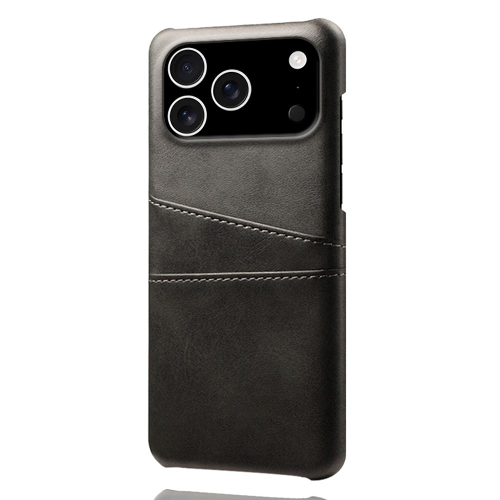 Card Slots Case iPhone 17 Pro Zwart