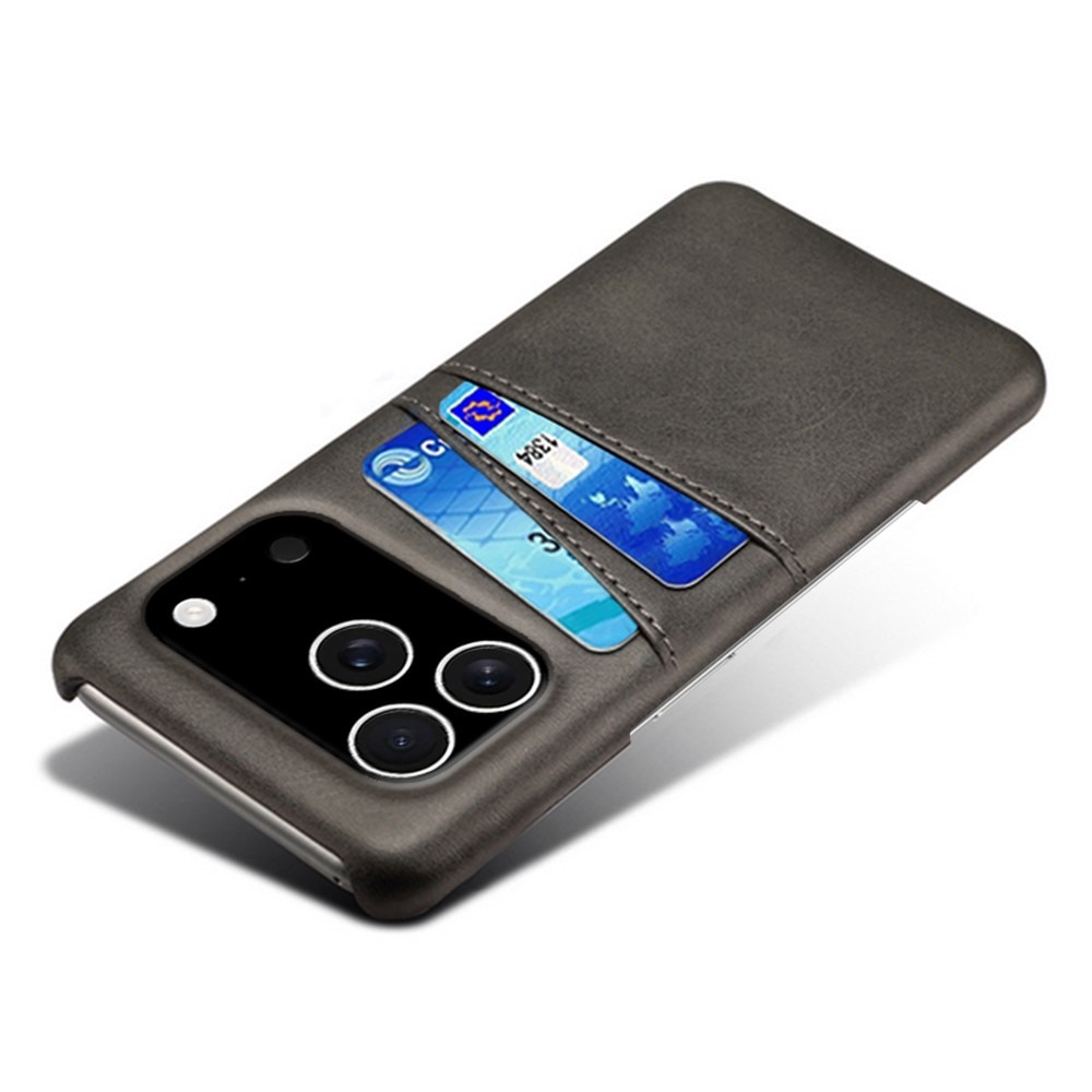 Card Slots Case iPhone 17 Pro Zwart
