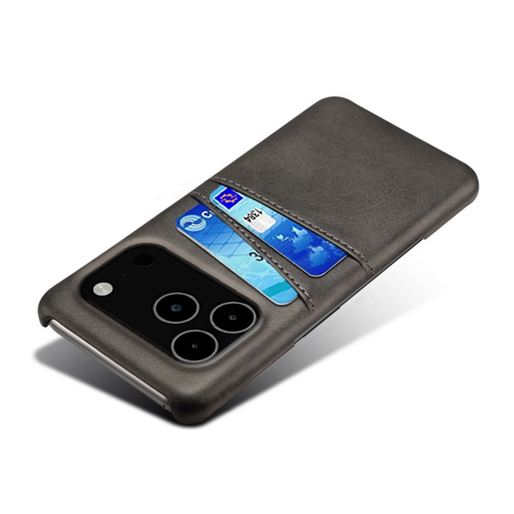 Card Slots Case iPhone 17 Pro Max Zwart