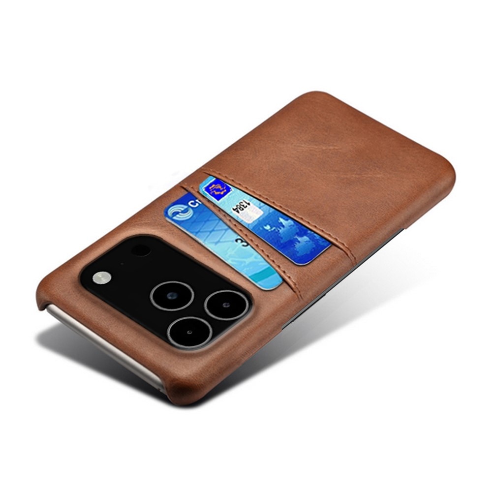 Card Slots Case iPhone 17 Pro Max Bruin