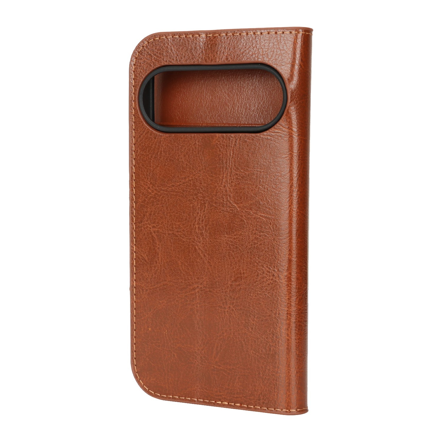 Google Pixel 10 Mobielhoesje Echt Leer Bruin