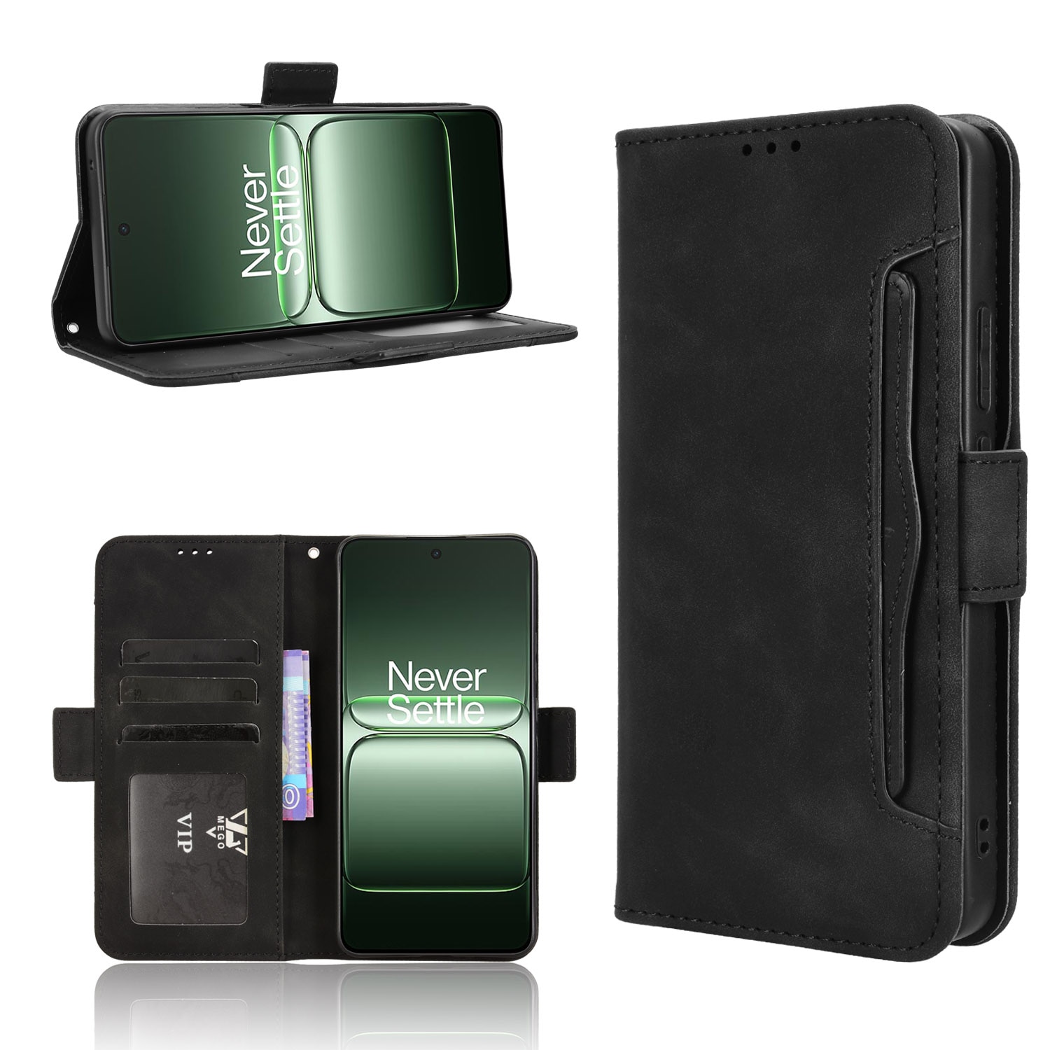  OnePlus Nord CE5 Multi Bookcover hoesje zwart
