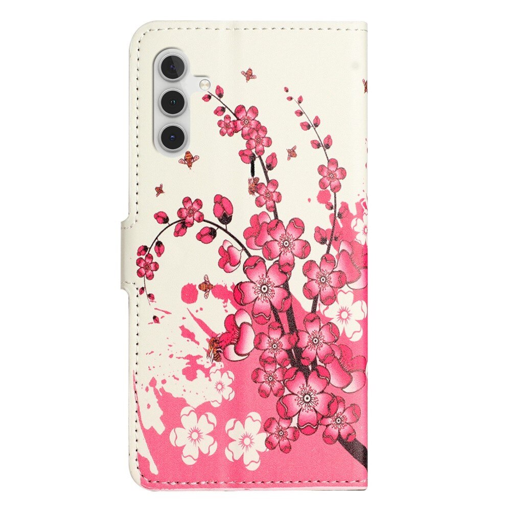 Samsung Galaxy A14 Bookcover hoesje Kersenbloemen