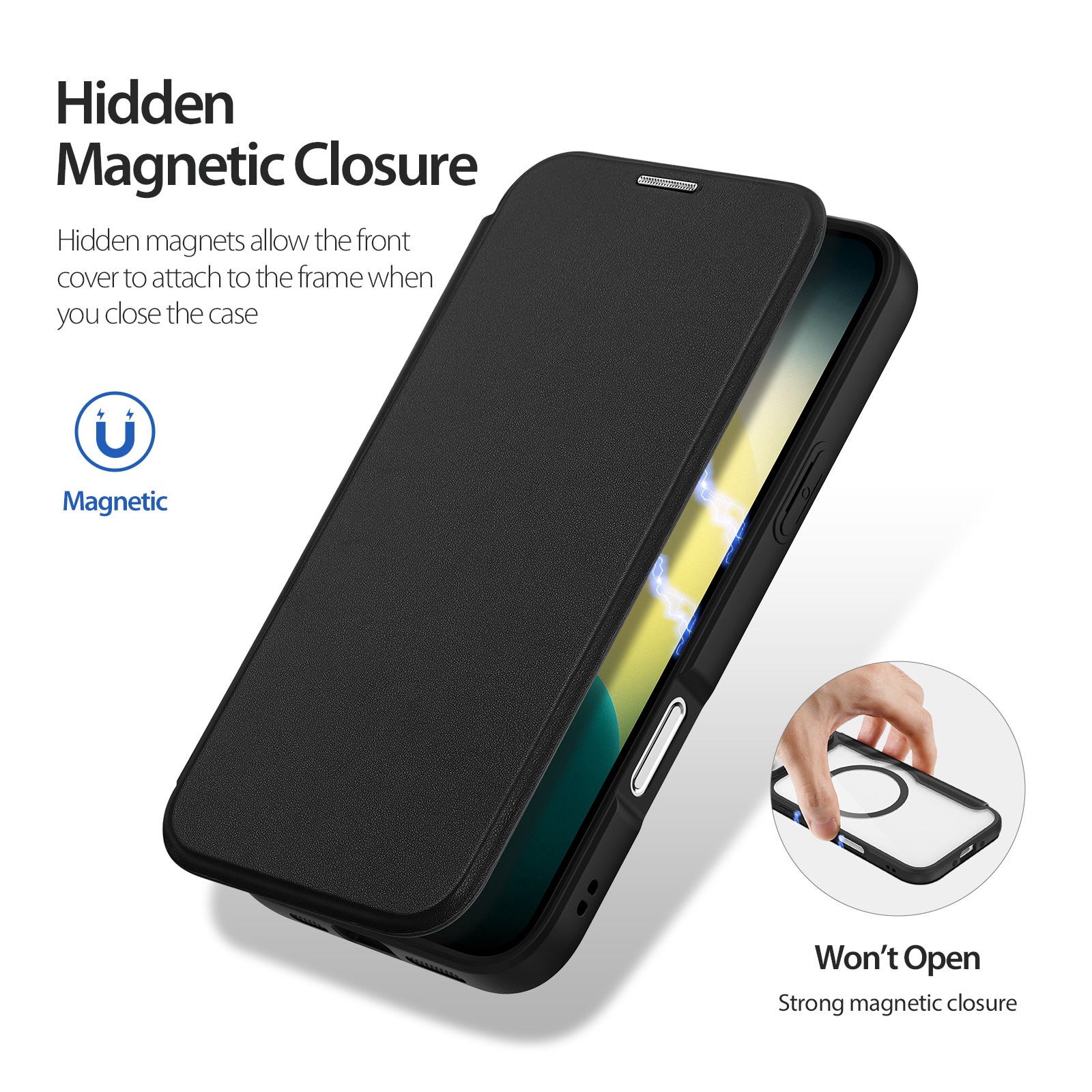 Skin X Pro MagSafe iPhone 17 Air Zwart