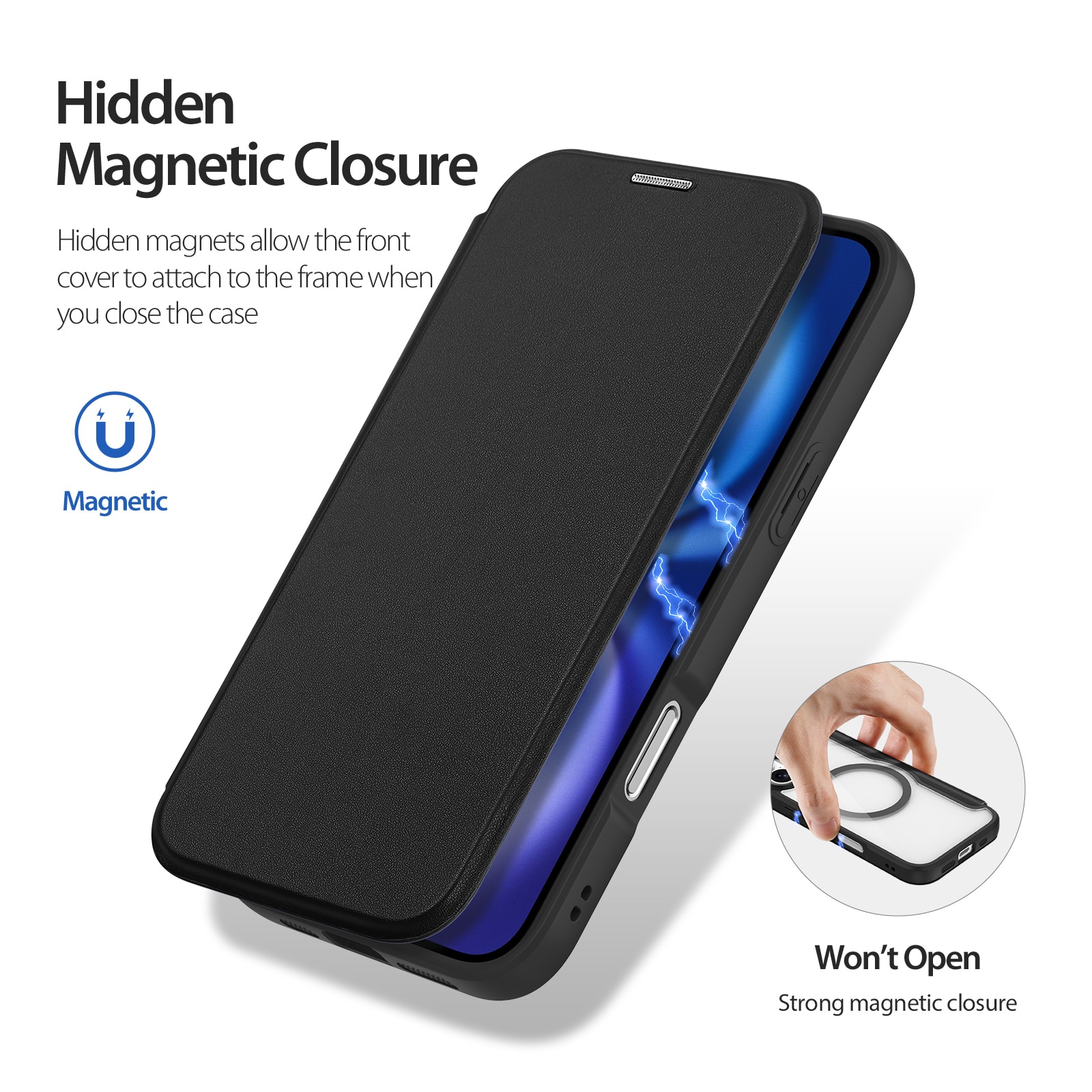 Skin X Pro MagSafe iPhone 17 Zwart