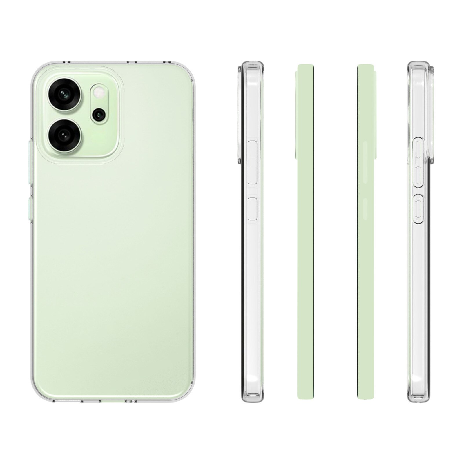 TPU Case Oppo Reno 14 Transparant