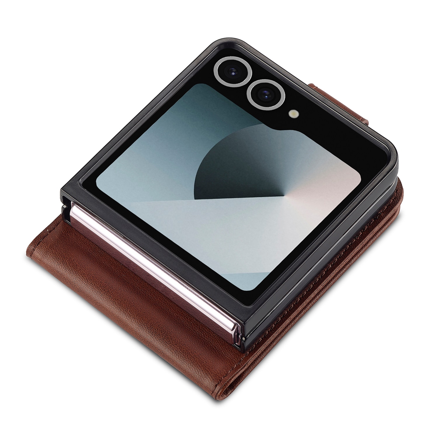 Bookcover hoesje Samsung Galaxy Z Flip 7 Bruin