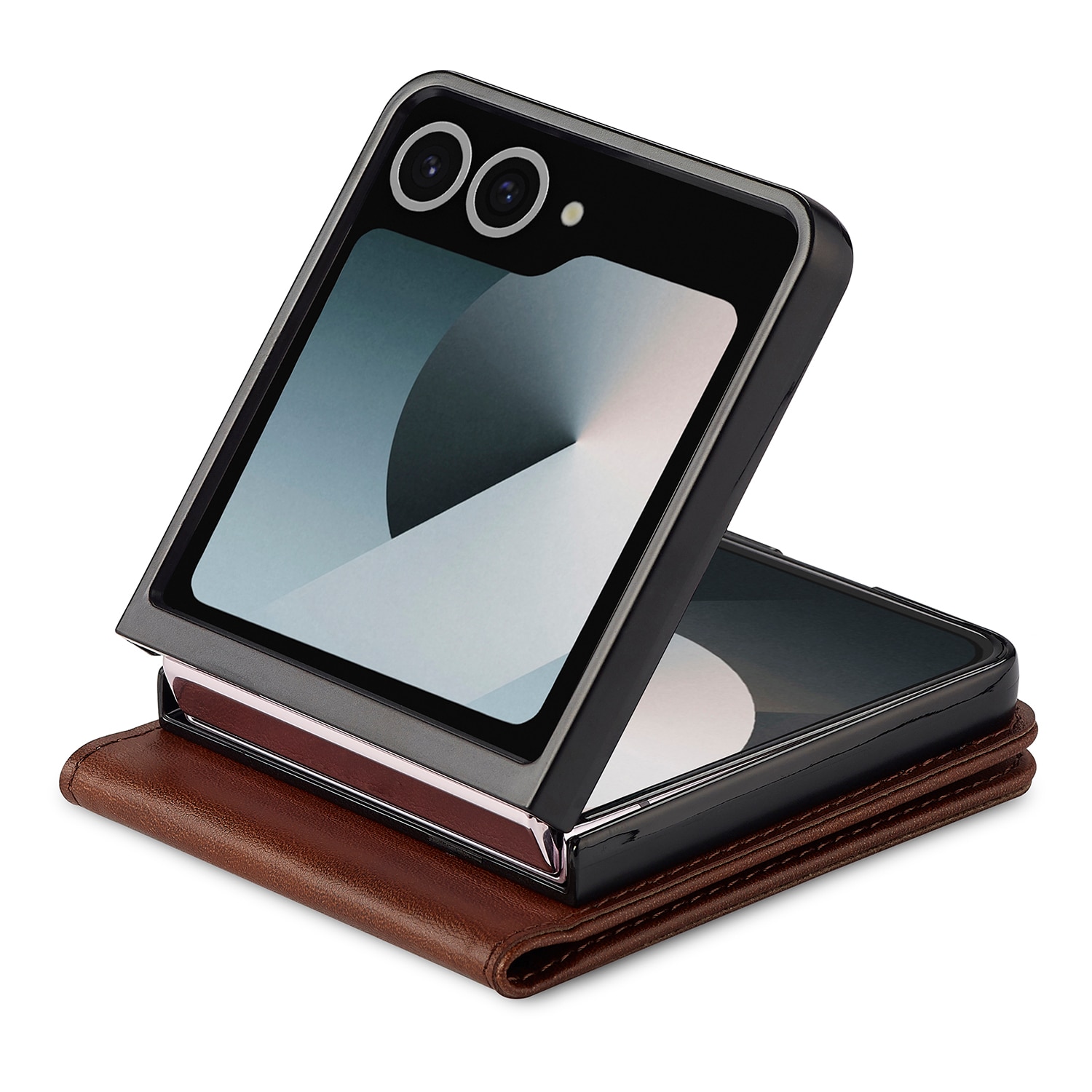 Bookcover hoesje Samsung Galaxy Z Flip 7 Bruin