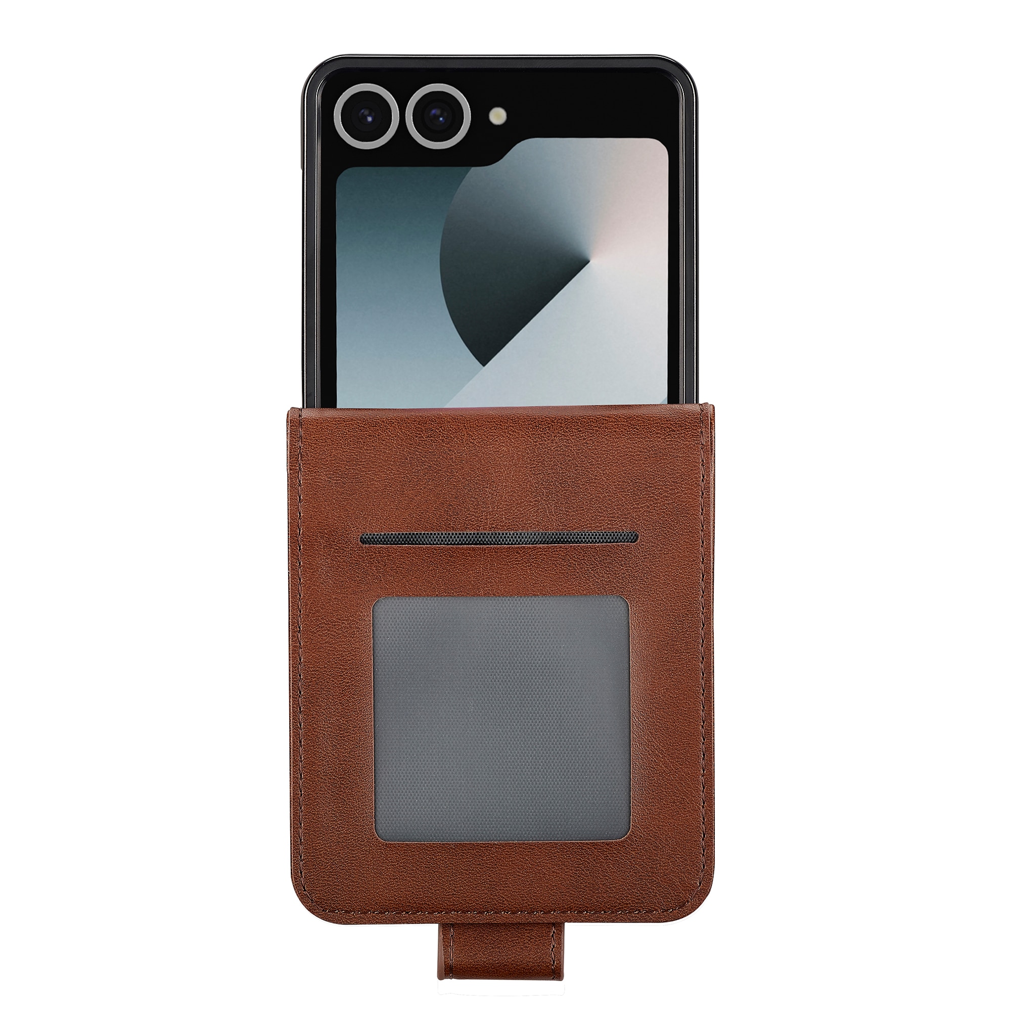 Bookcover hoesje Samsung Galaxy Z Flip 7 Bruin