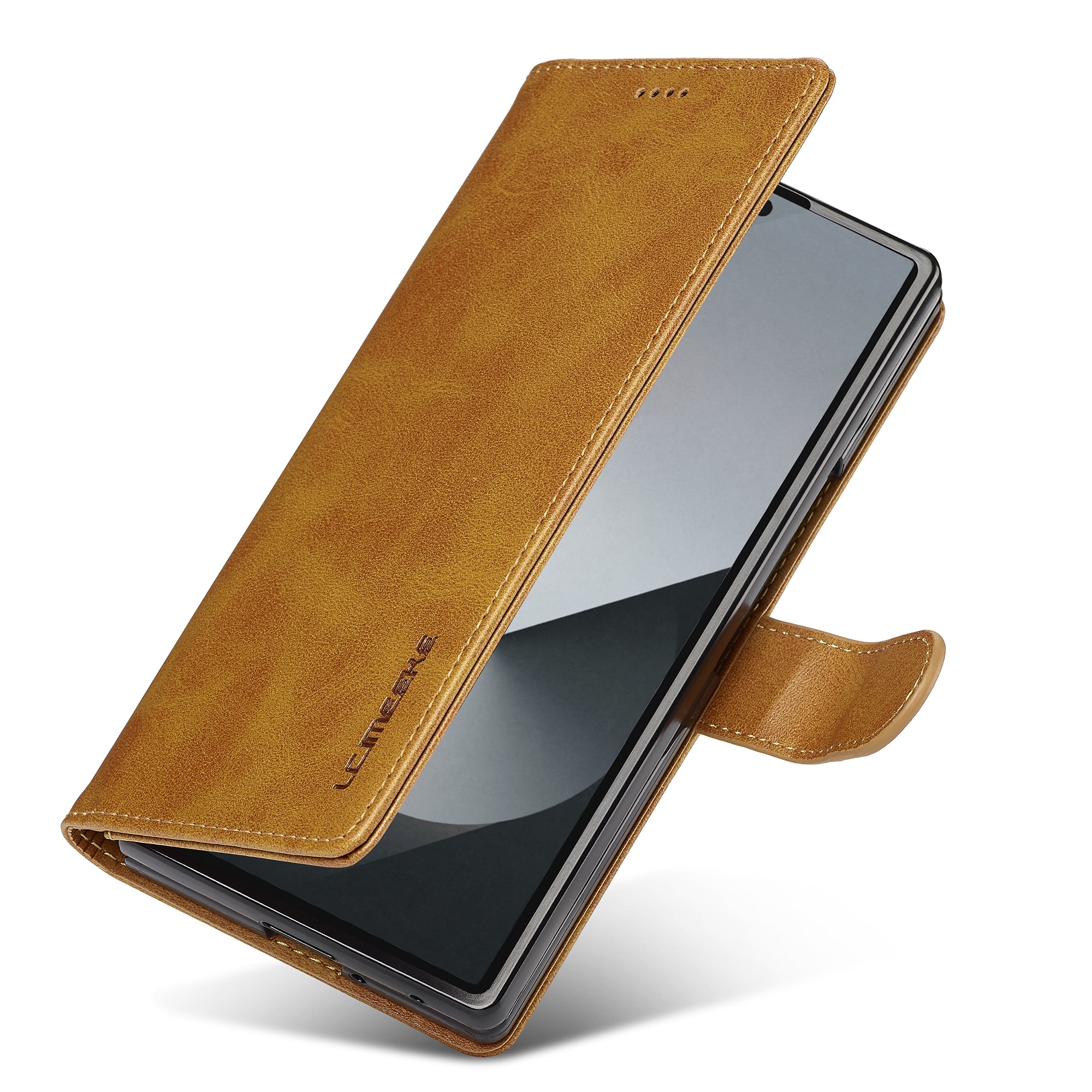 Bookcover hoesje Samsung Galaxy Z Fold 7 Cognac