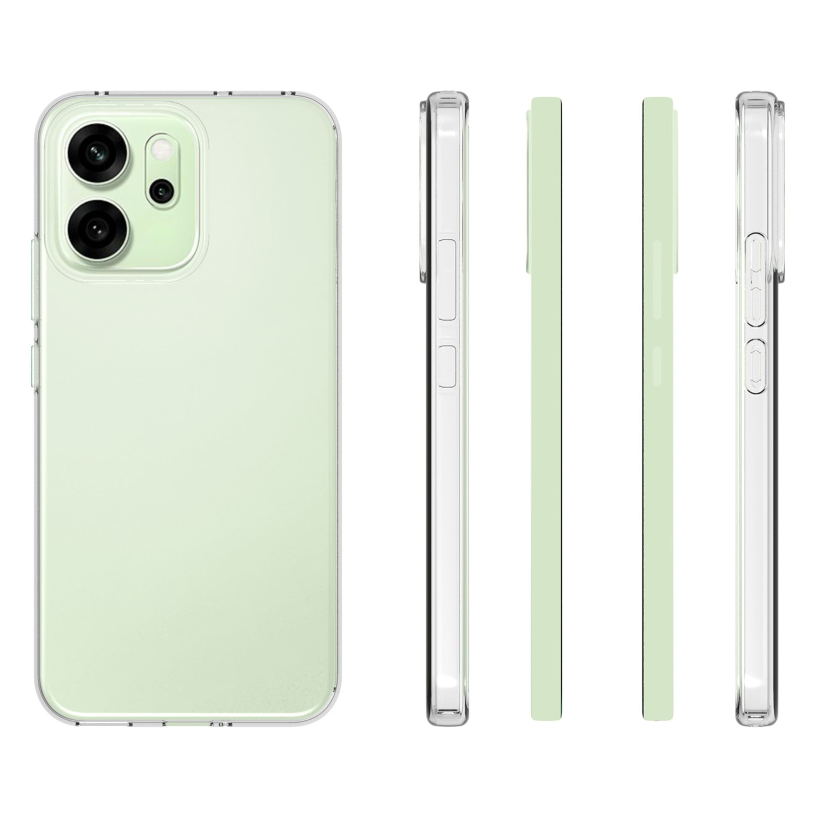 TPU Case Oppo Reno 14 F Transparant