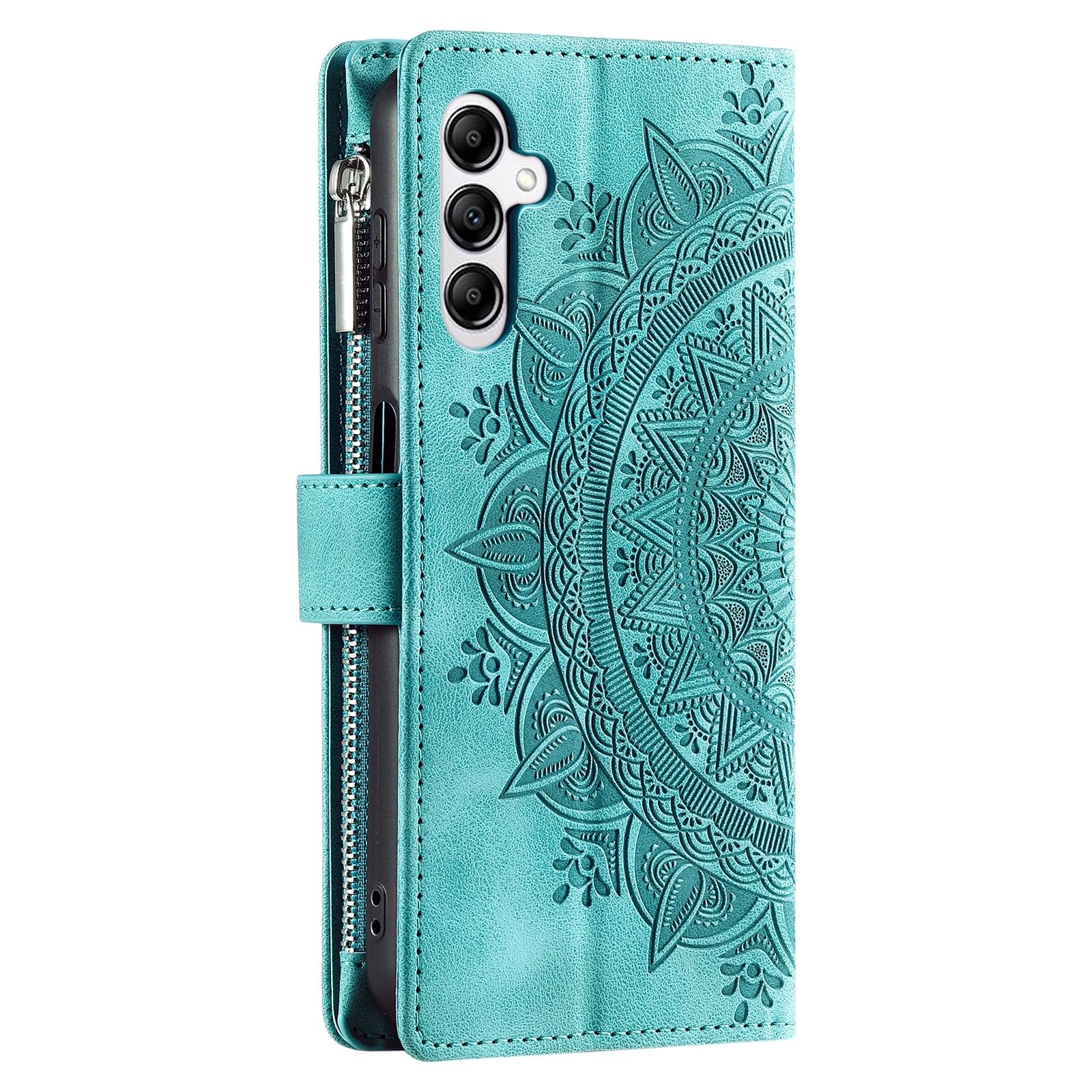 Samsung Galaxy S25 FE Portemonnee tas Mandala, Groen