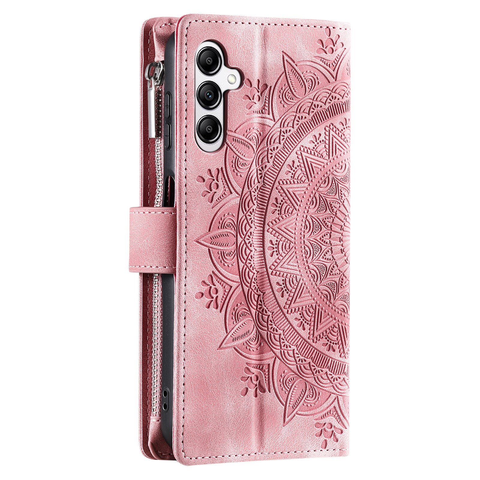 Samsung Galaxy S25 FE Portemonnee tas Mandala, Roze