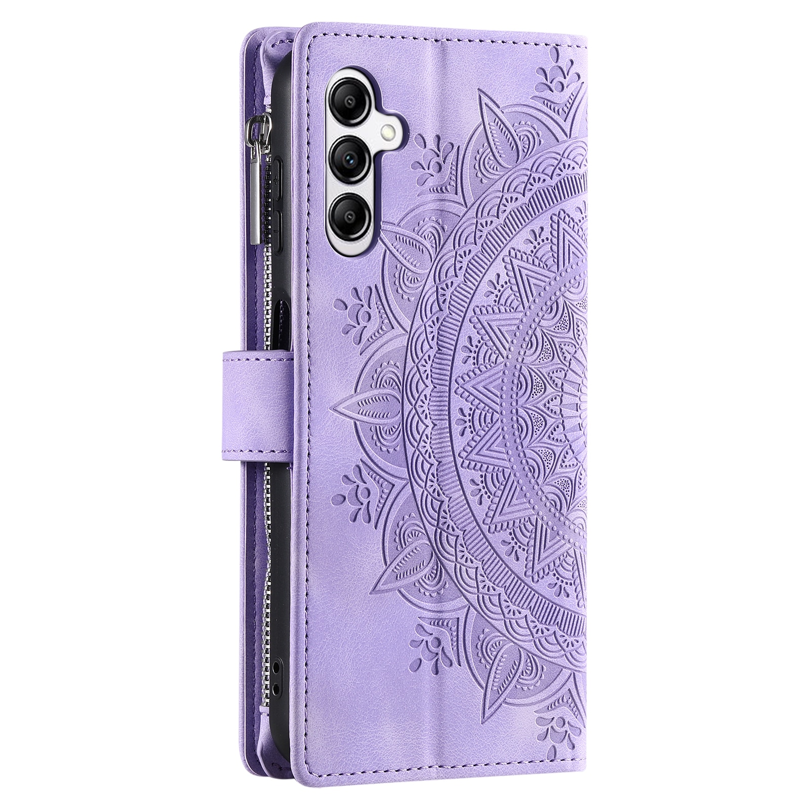 Samsung Galaxy S25 FE Portemonnee tas Mandala, Paars