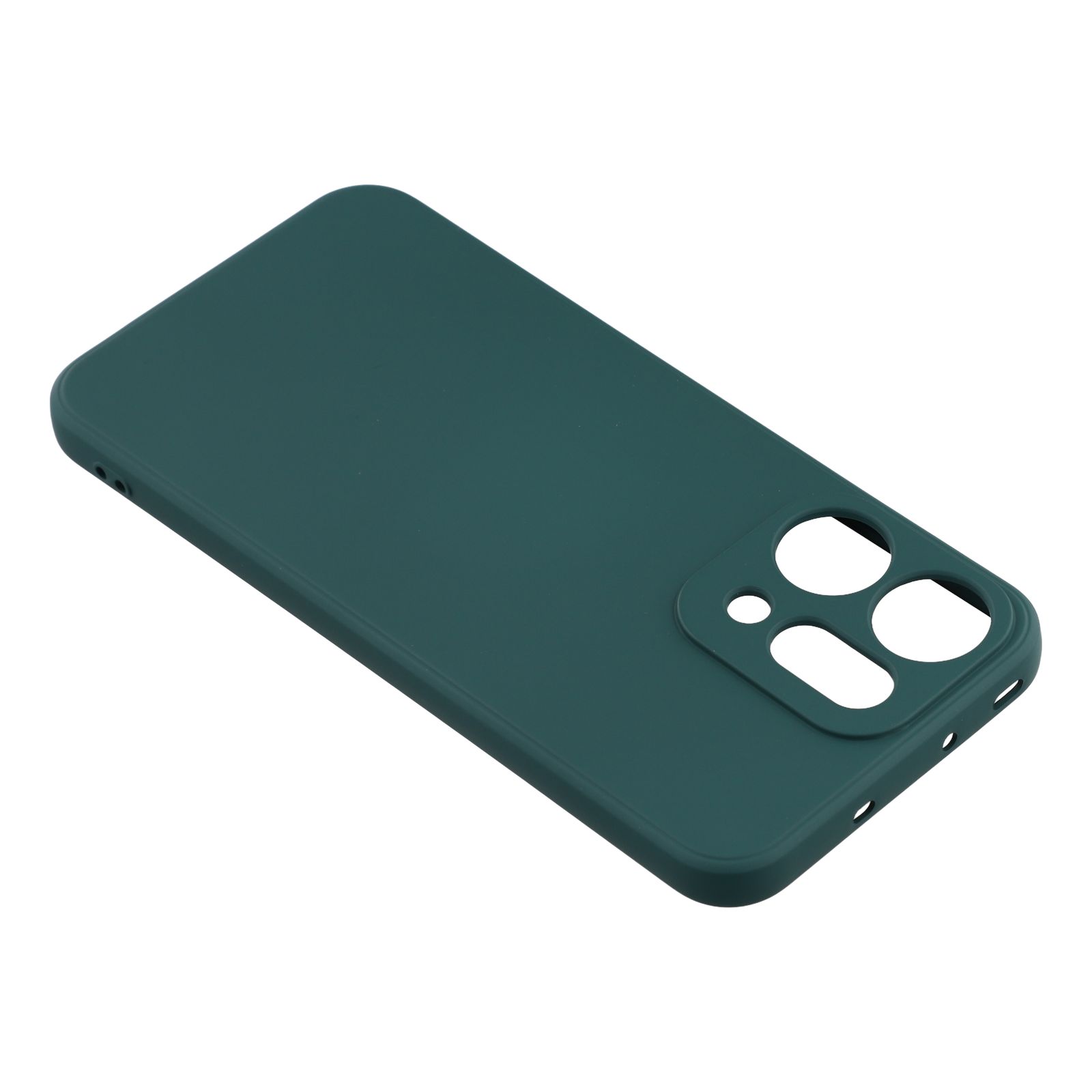 Oppo Reno 14 Schokbestendige TPU Case Donkergroen