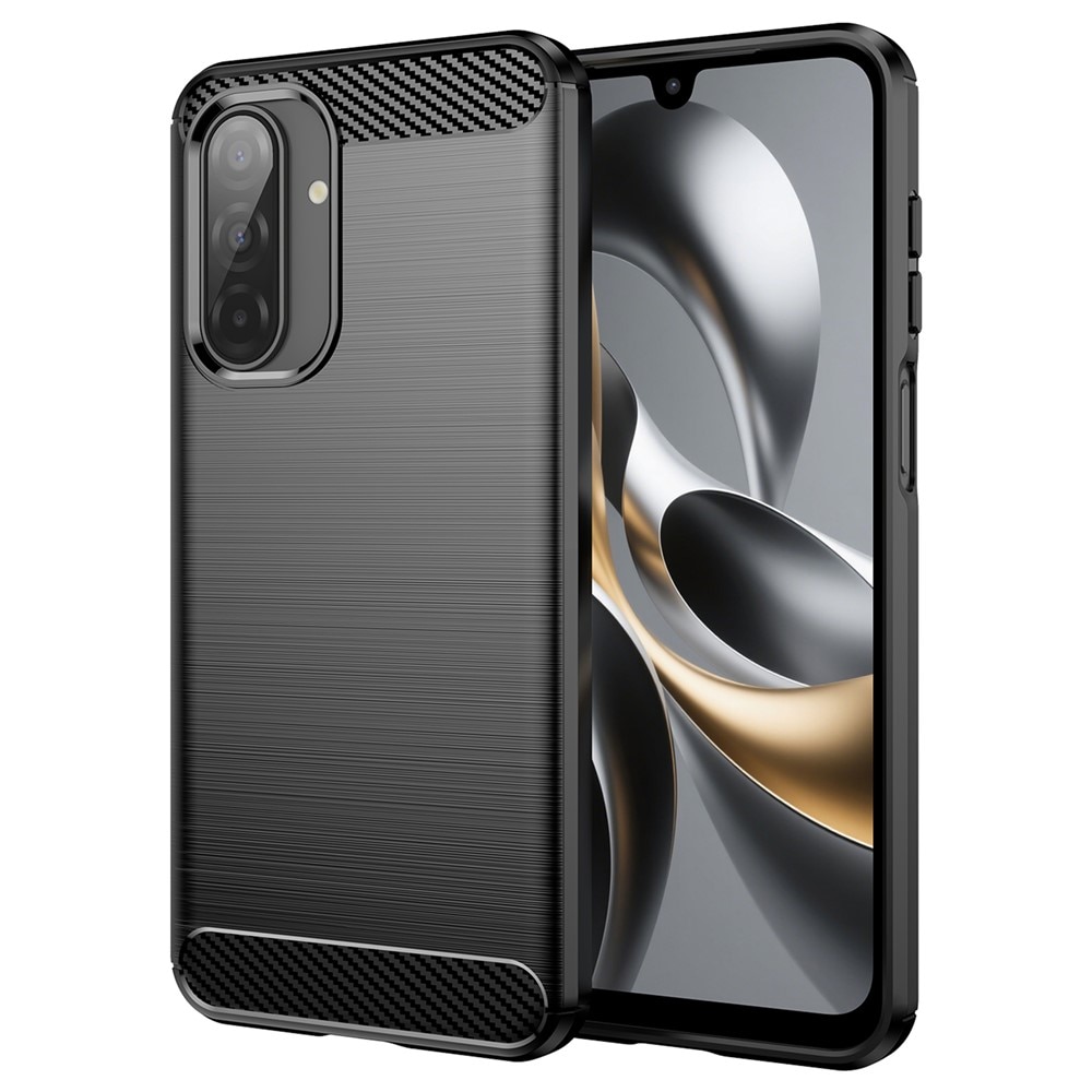 Hoesje TPU Brushed Samsung Galaxy A17 Zwart