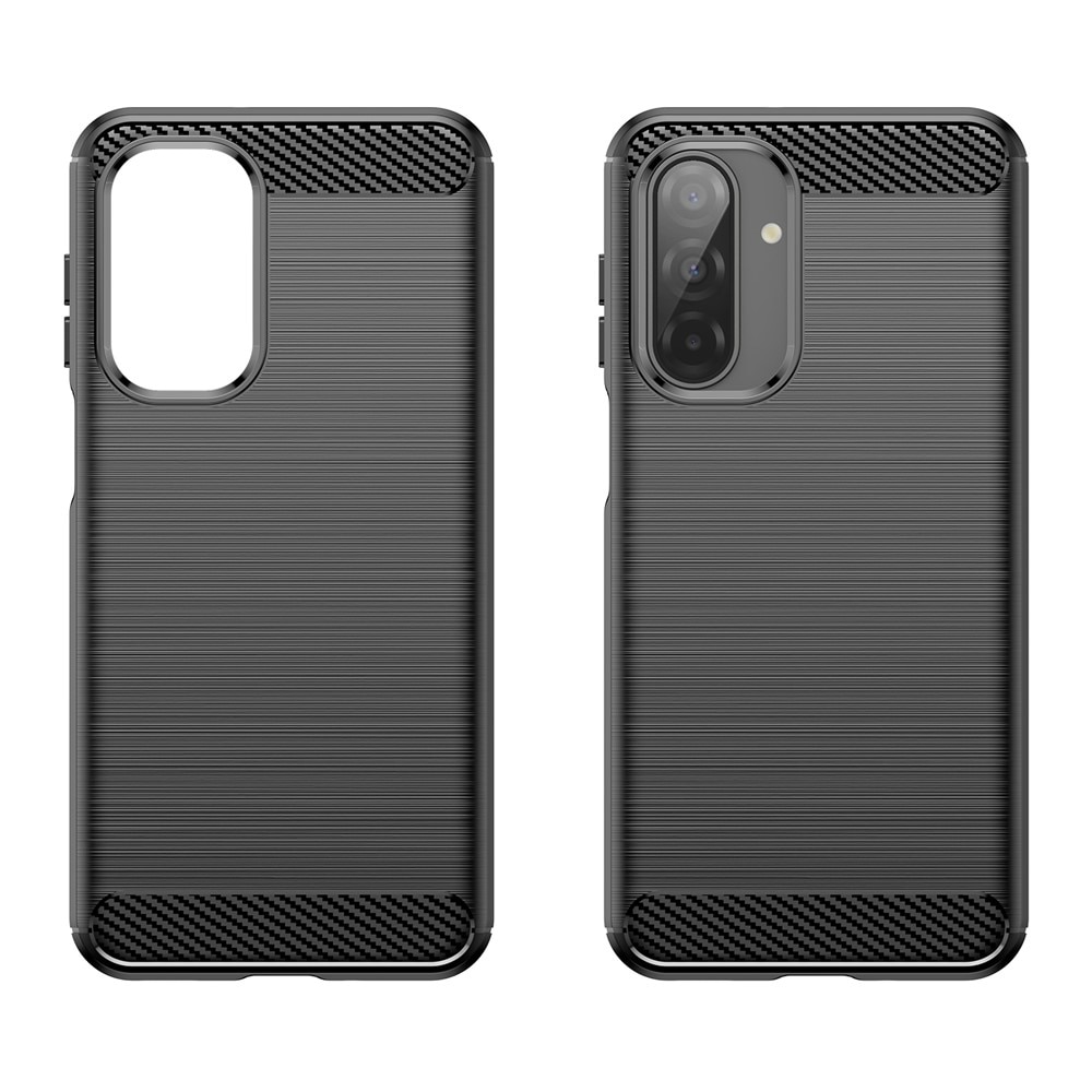 Hoesje TPU Brushed Samsung Galaxy A17 Zwart