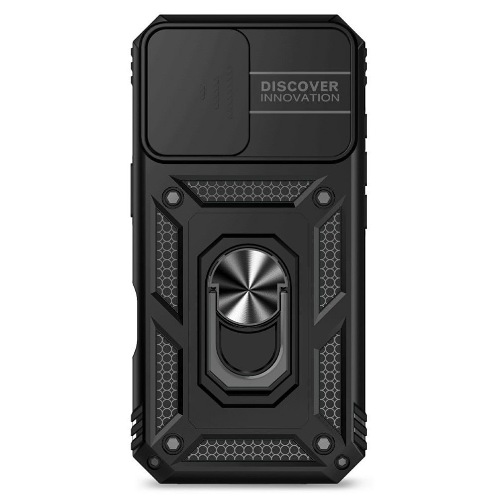 iPhone 17 Hybridcase Ring + Camera Protector Zwart