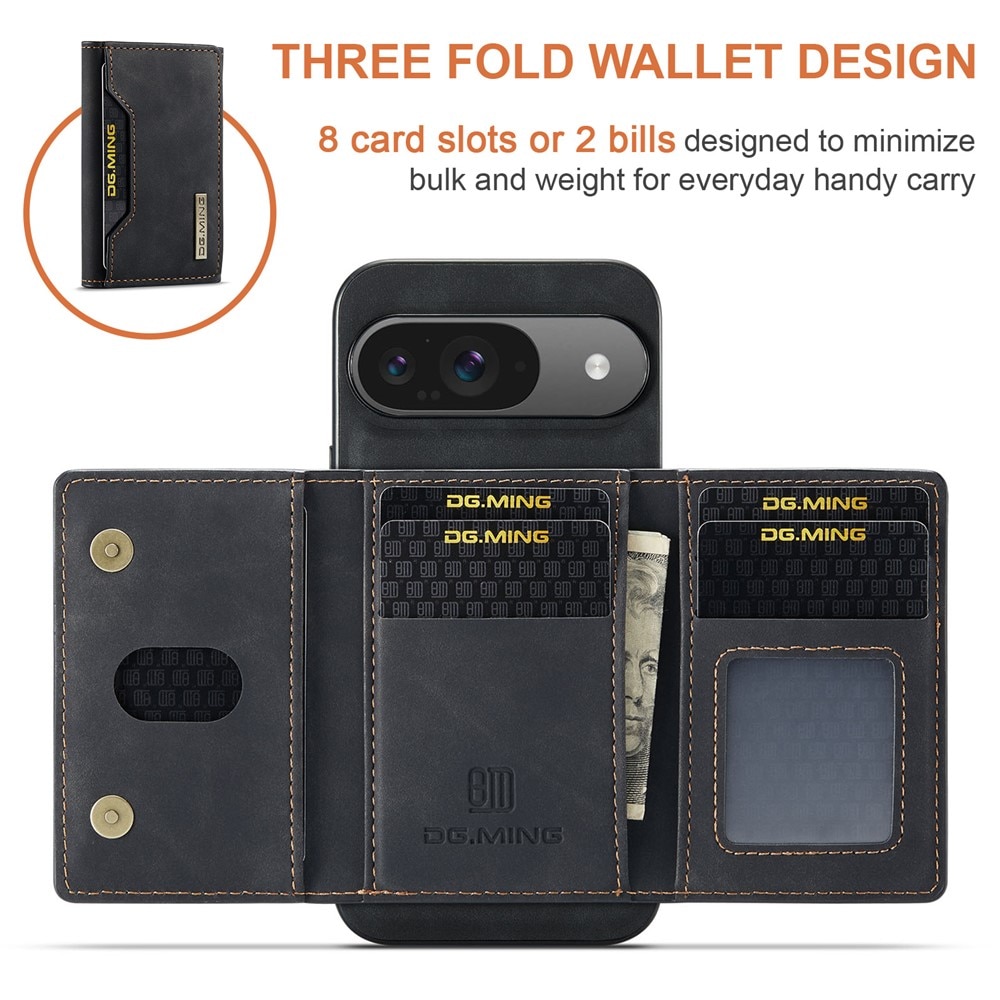 Magnetic Card Slots Case Google Pixel 10 Zwart