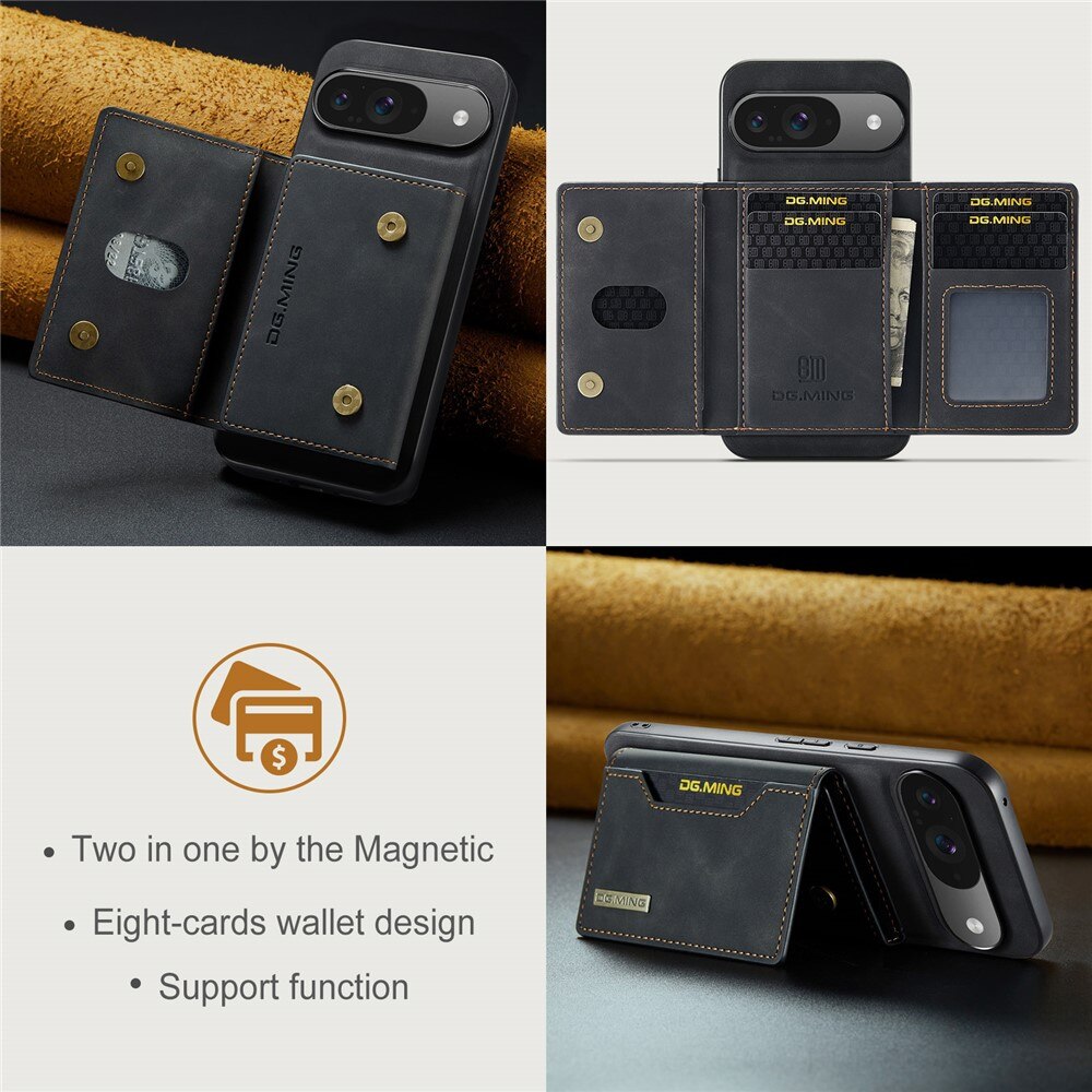 Magnetic Card Slots Case Google Pixel 10 Zwart