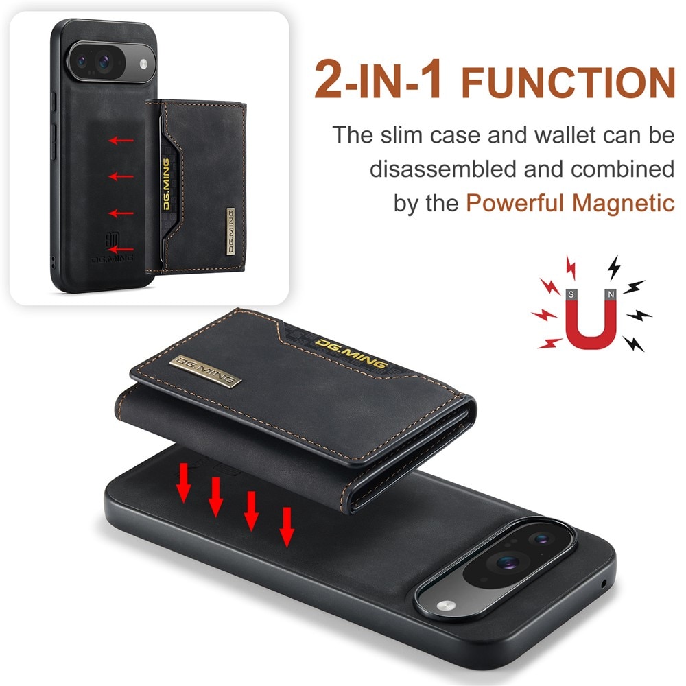 Magnetic Card Slots Case Google Pixel 10 Zwart