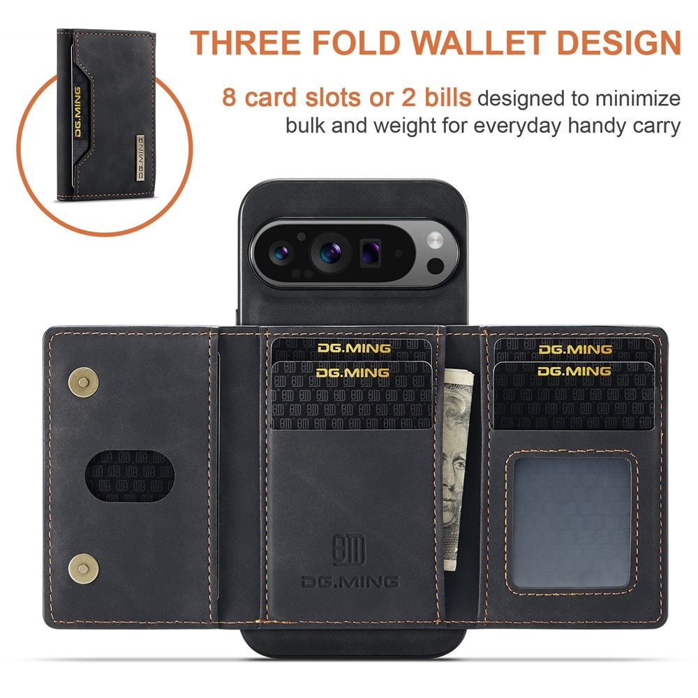 Magnetic Card Slots Case Google Pixel 10 Pro XL Zwart