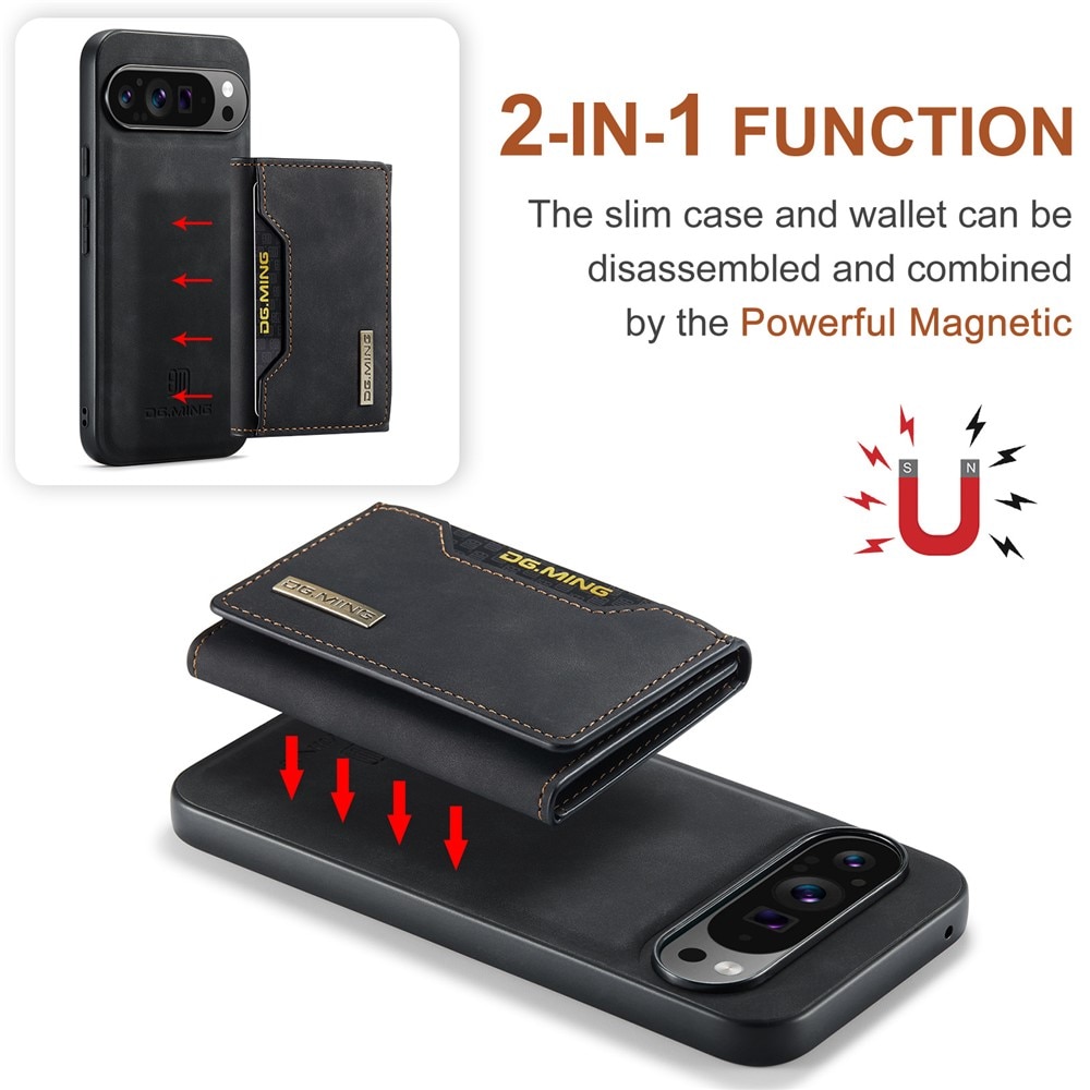 Magnetic Card Slots Case Google Pixel 10 Pro XL Zwart