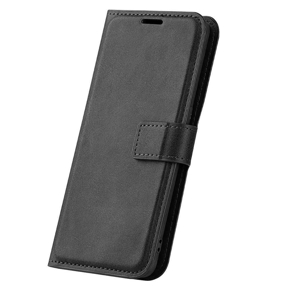 Samsung Galaxy S23 Ultra Leather Wallet Zwart