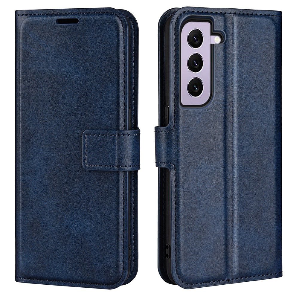 Samsung Galaxy S23 Leather Wallet Blue