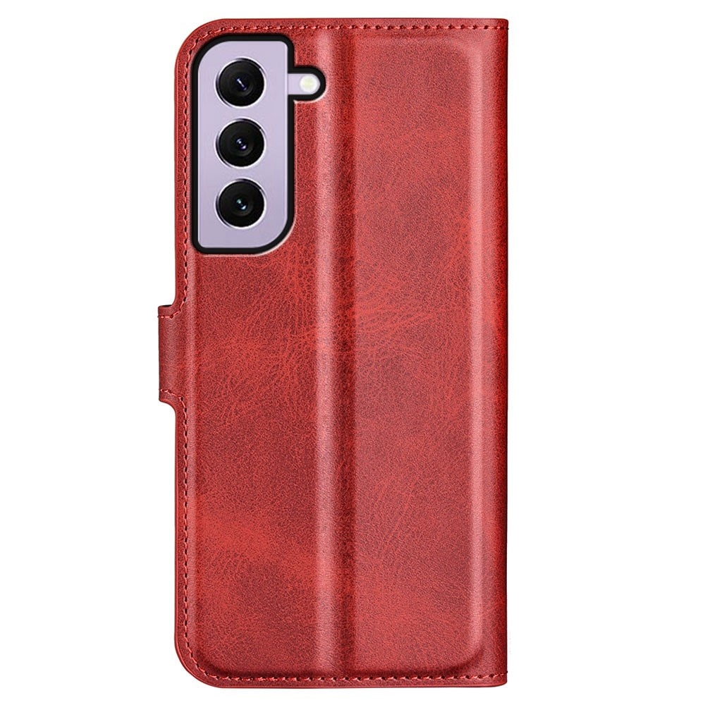 Samsung Galaxy S23 Leather Wallet Red