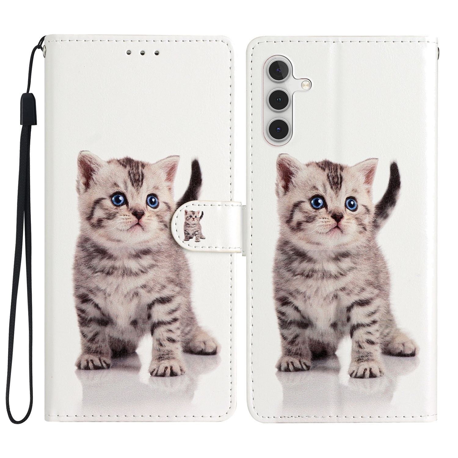 Samsung Galaxy S25 FE Smartphonehoesje Kitten
