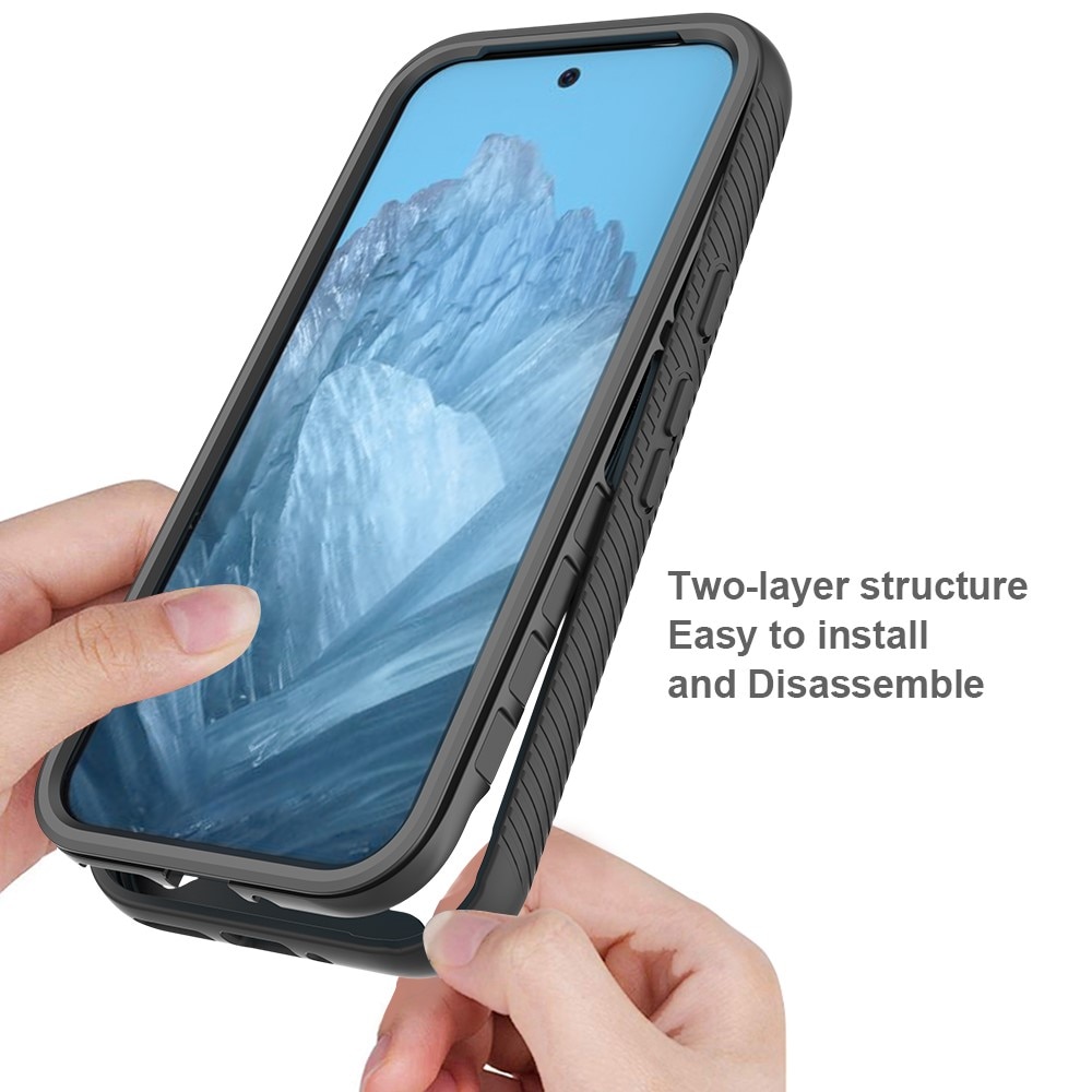 Google Pixel 10 Pro XL Full Protection Case Zwart