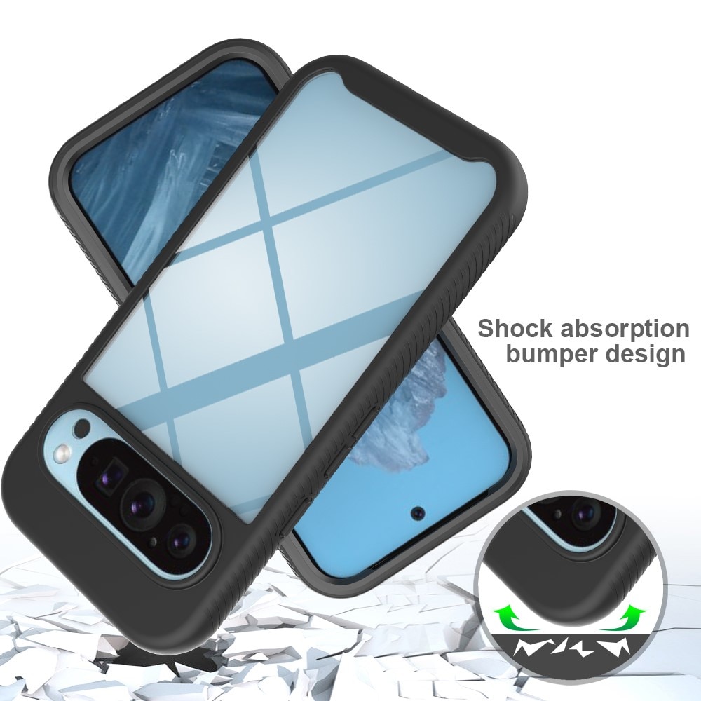 Google Pixel 10 Pro XL Full Protection Case Zwart