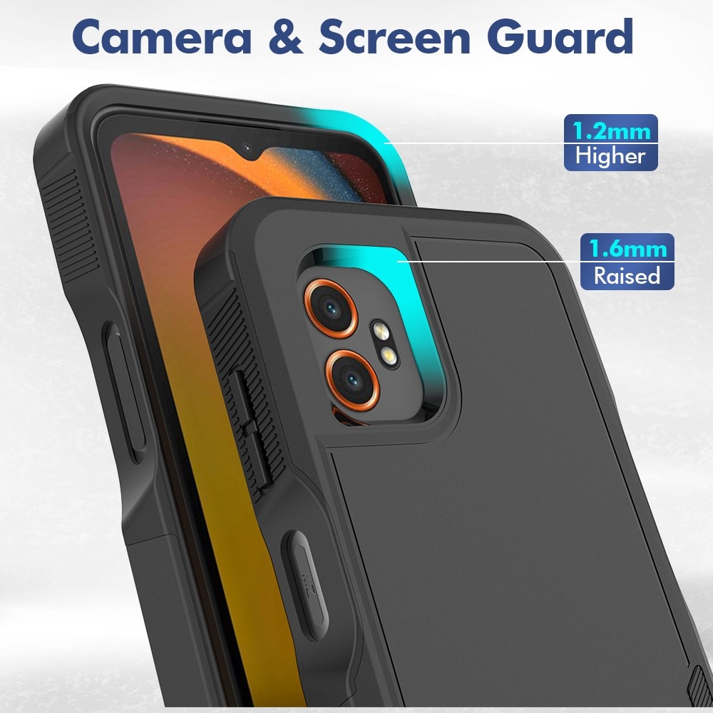 Samsung Galaxy Xcover 7 Pro Off-road Hybridcase zwart