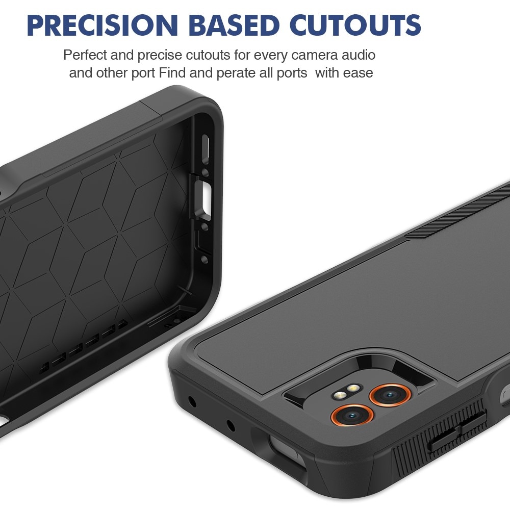 Samsung Galaxy Xcover 7 Pro Off-road Hybridcase zwart