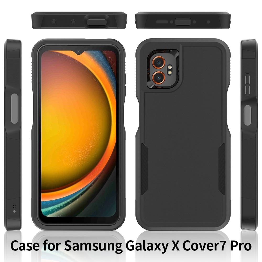 Samsung Galaxy Xcover 7 Pro Off-road Hybridcase zwart