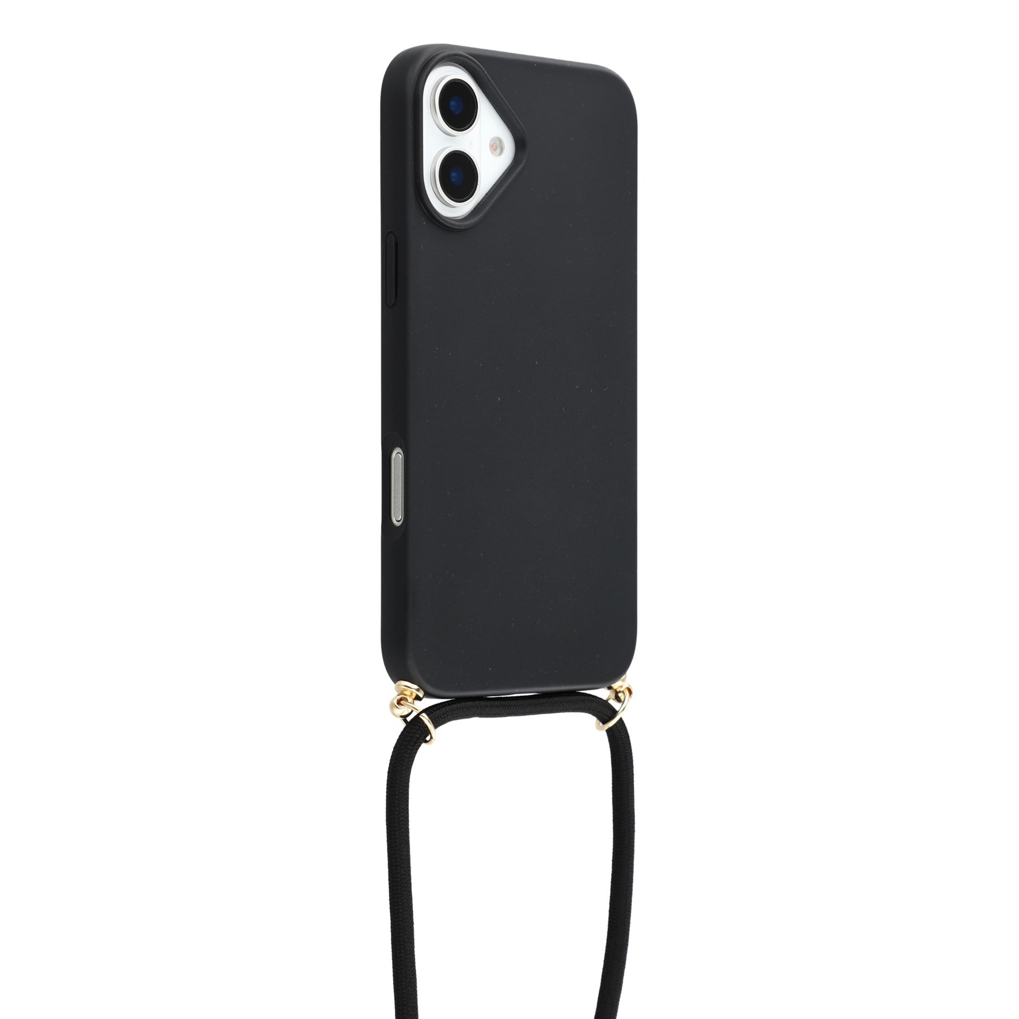 iPhone 17 Hoesje Halsband zwart
