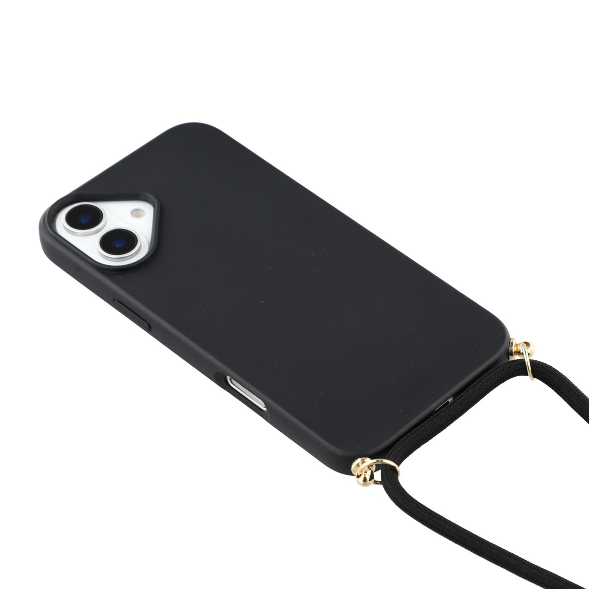 iPhone 17 Hoesje Halsband zwart