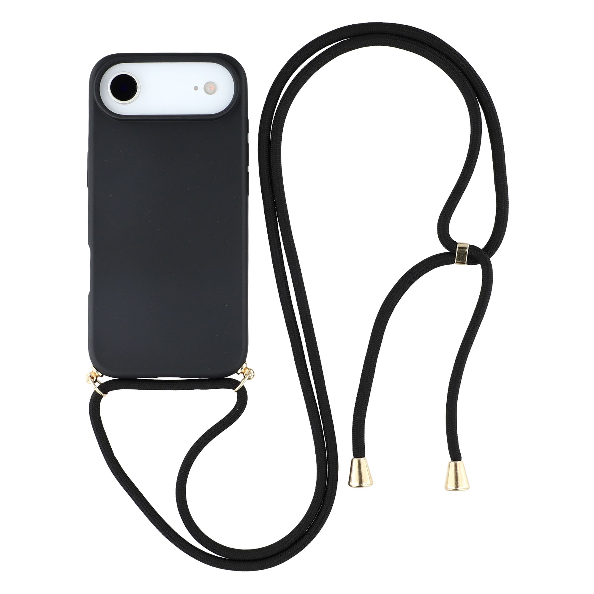 iPhone 17 Air Hoesje Halsband zwart