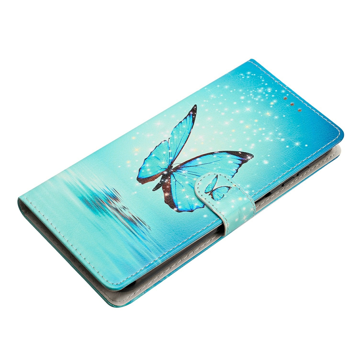 Xiaomi Redmi 15C Smartphonehoesje blauwe vlinders