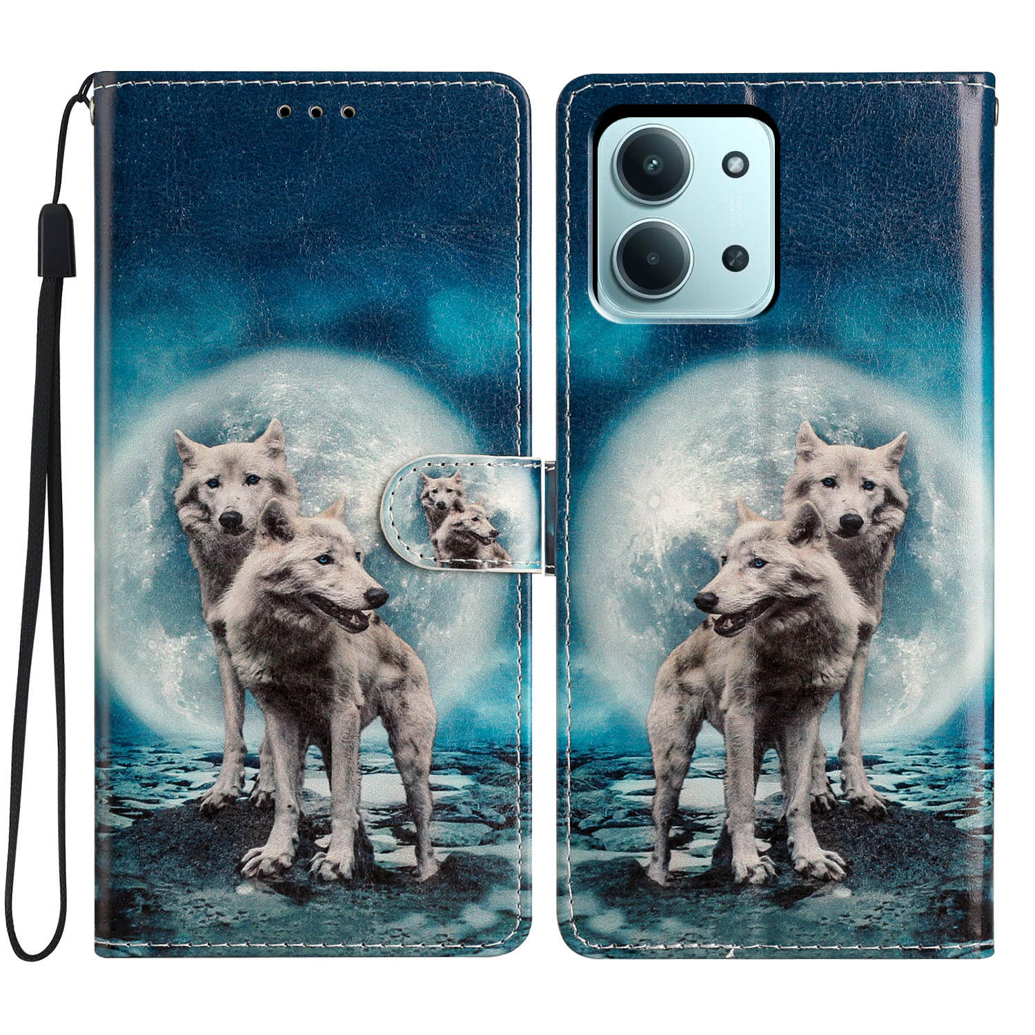 Xiaomi Redmi 15C Smartphonehoesje wolven