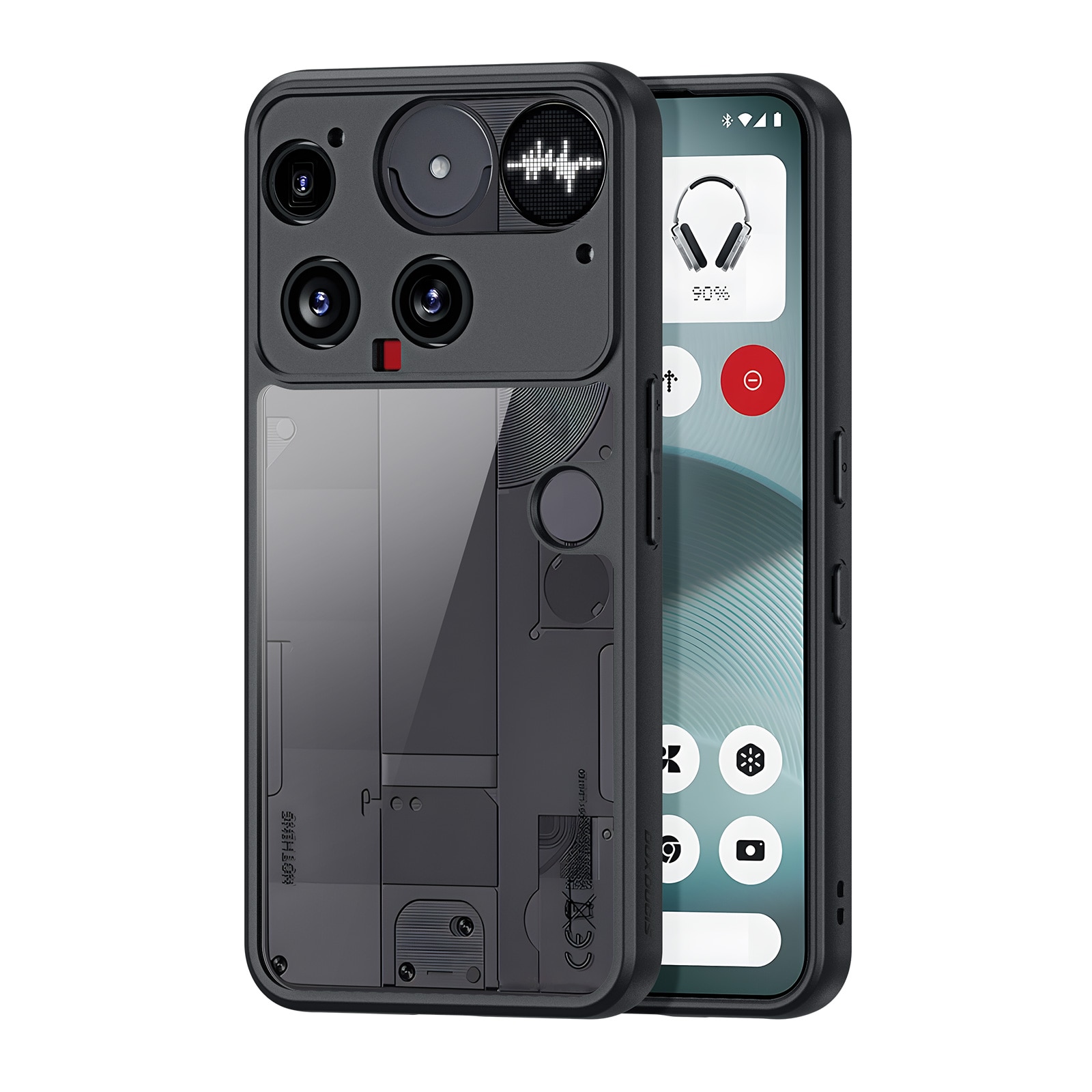 Aimo Series Hoesje Nothing Phone 3 transparant