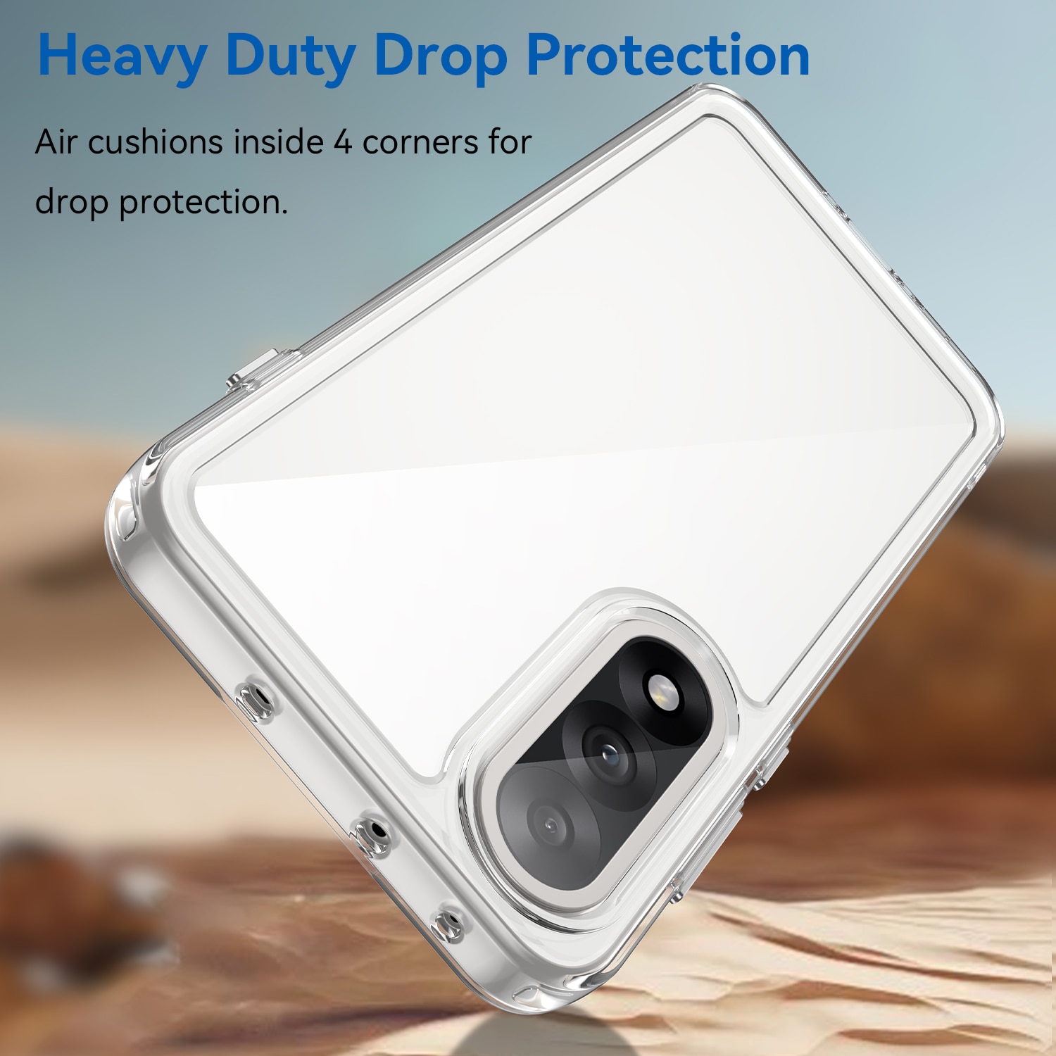 Hybridcase  OnePlus Nord 5 Transparant