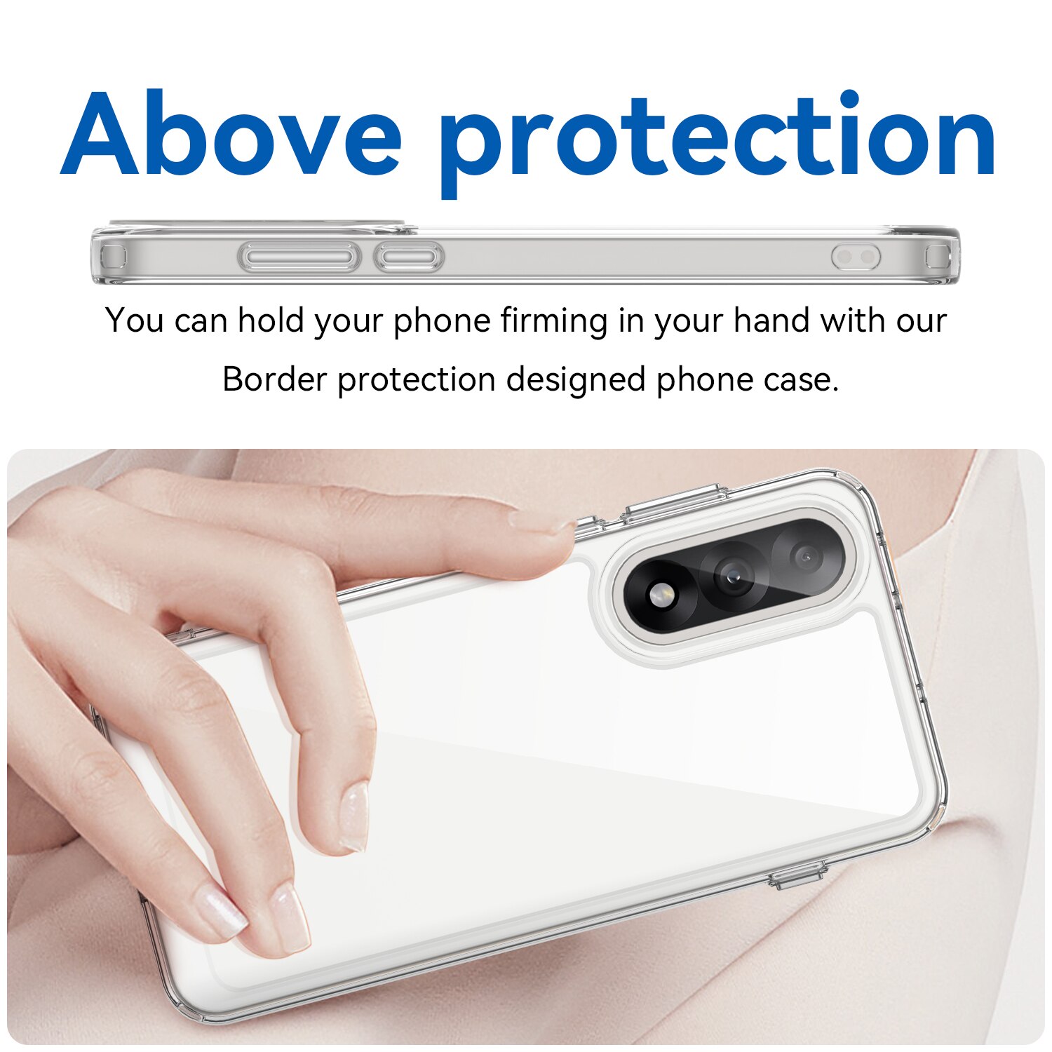 Hybridcase  OnePlus Nord 5 Transparant