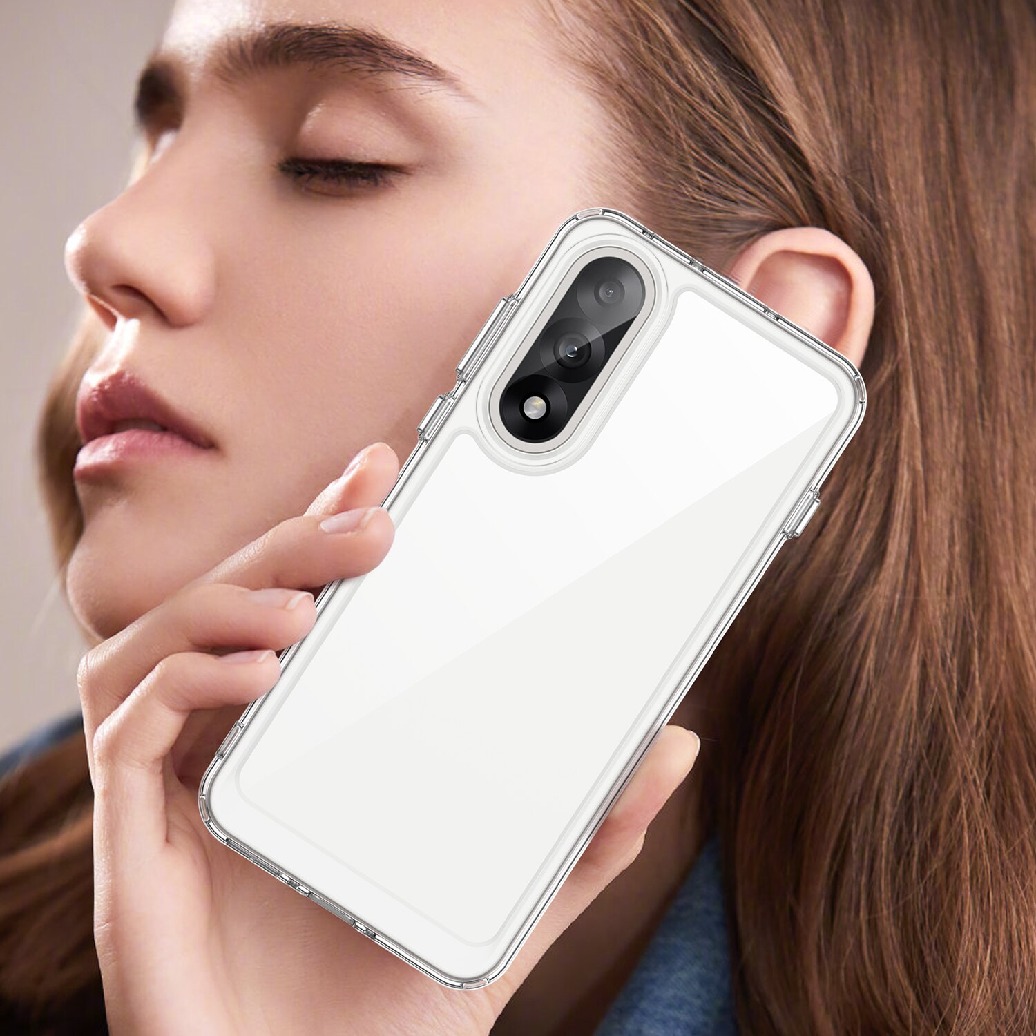 Hybridcase  OnePlus Nord 5 Transparant