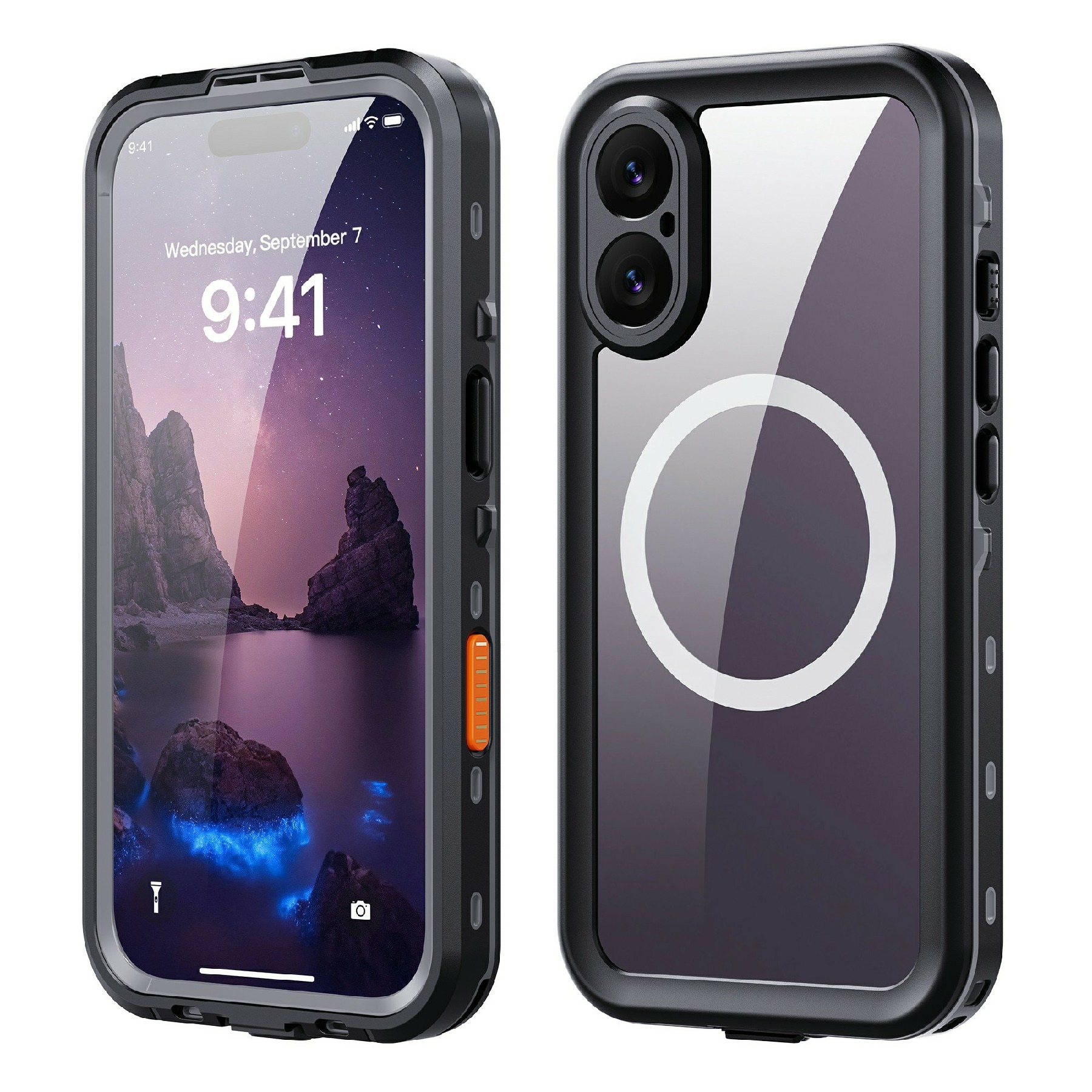 iPhone 17 Waterdichte Case transparant