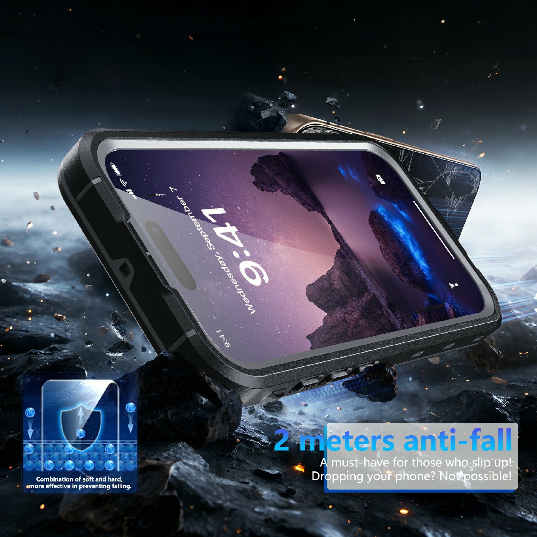 iPhone 17 Waterdichte Case transparant