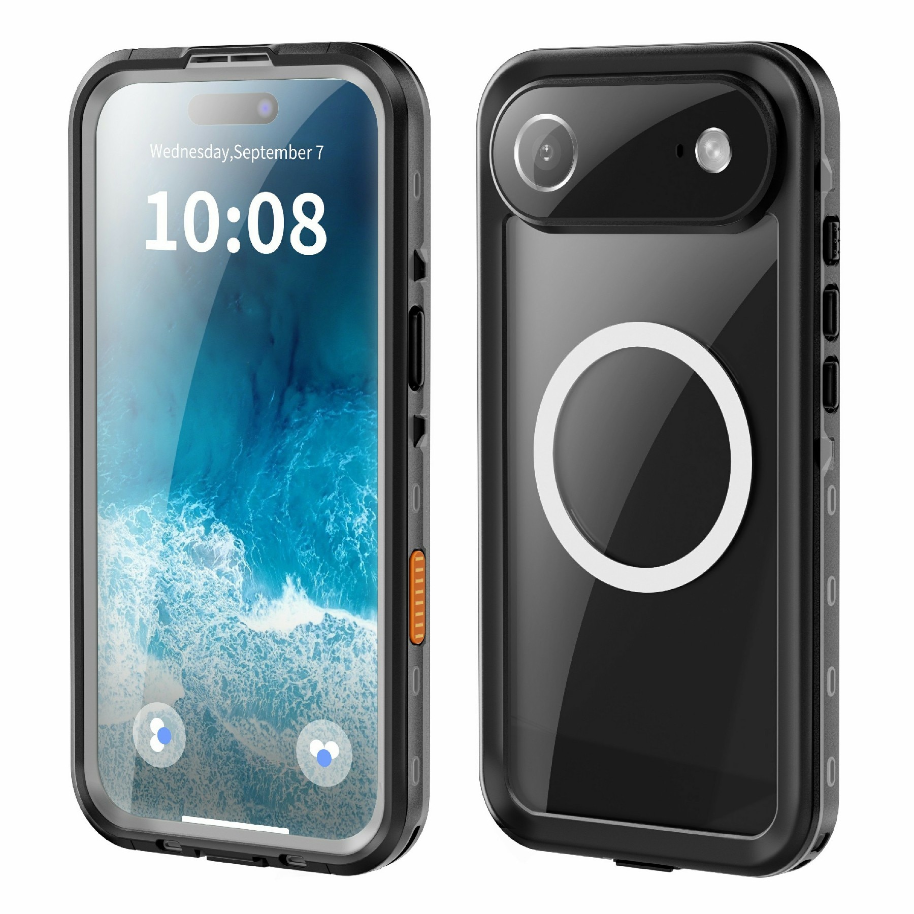 iPhone 17 Air Waterdichte Case transparant